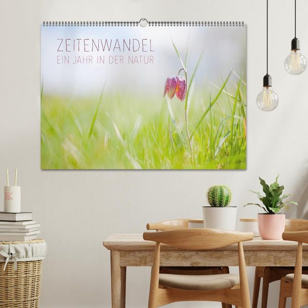 Produktbild: Zeitenwandel - Ein Jahr in der Natur (Wandkalender 2026 DIN A2 quer), CALVENDO Monatskalender