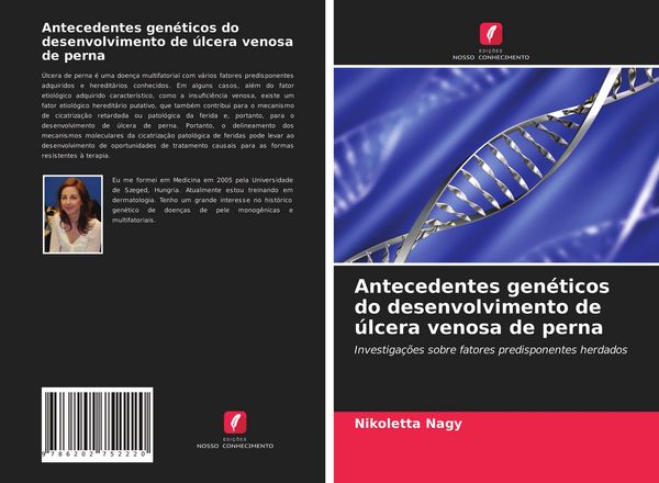 Produktbild: Antecedentes gen&eacute;ticos do desenvolvimento de &uacute;lcera venosa de perna
