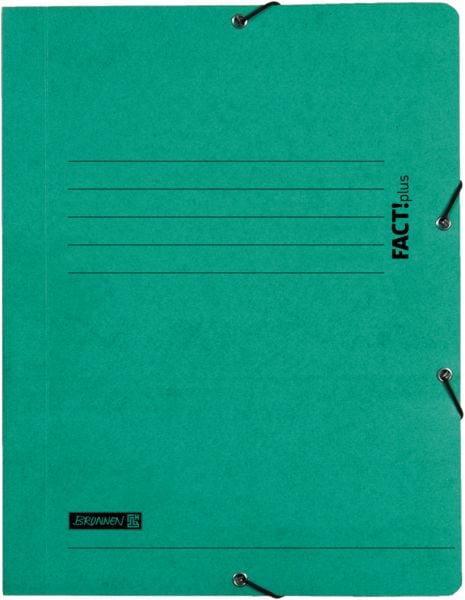 Produktbild: Brunnen Sammelmappe FACT! gr&uuml;n Gummizug