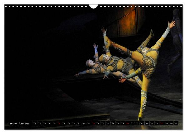 Produktbild: Alegria, Cirque du Soleil (Calendrier mural 2026 DIN A3 vertical), CALVENDO calendrier mensuel