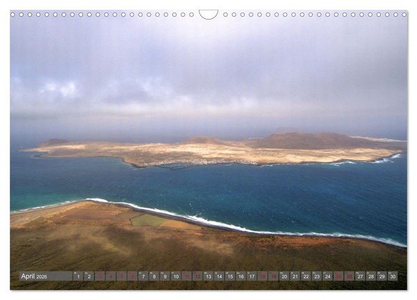 Produktbild: Lanzarote Aus Vulkanen geboren (Wandkalender 2026 DIN A3 quer), CALVENDO Monatskalender