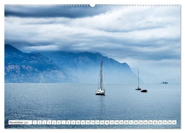Produktbild: Am Wasser entlang in den Alpen (hochwertiger Premium Wandkalender 2027 DIN A2 quer), Kunstdruck in Hochglanz