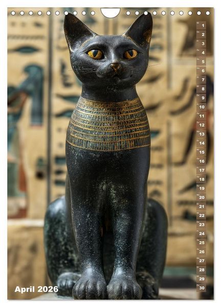 Produktbild: &Auml;gyptische Algorithmen - K&uuml;nstliche Intelligenz trifft auf das alte &Auml;gypten (Wandkalender 2026 DIN A4 hoch), CALVENDO Monatskalender