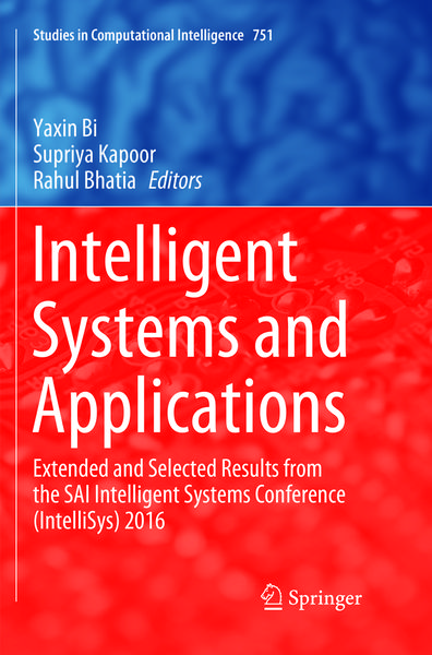 Produktbild: Intelligent Systems and Applications
