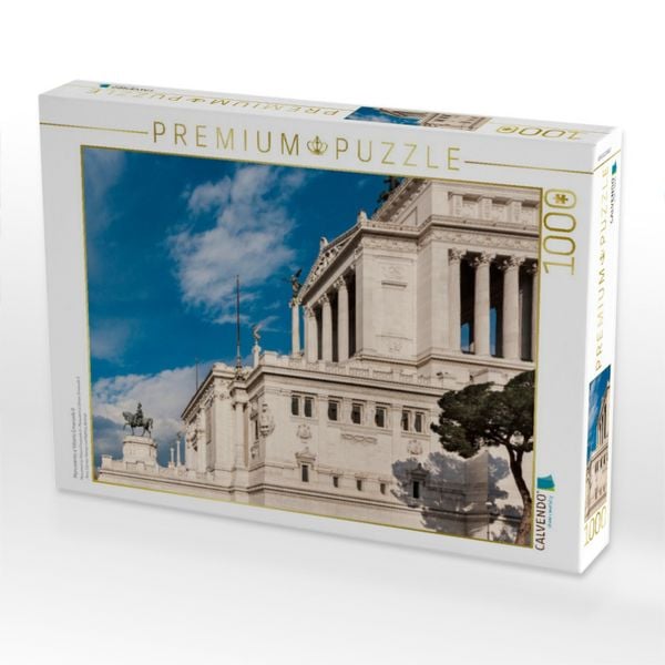 Produktbild: CALVENDO Puzzle Monumento a Vittorio Emanuele II | 1000 Teile Lege-Gr&ouml;&szlig;e 64x48cm Foto-Puzzle f&uuml;r gl&uuml;ckliche Stunden