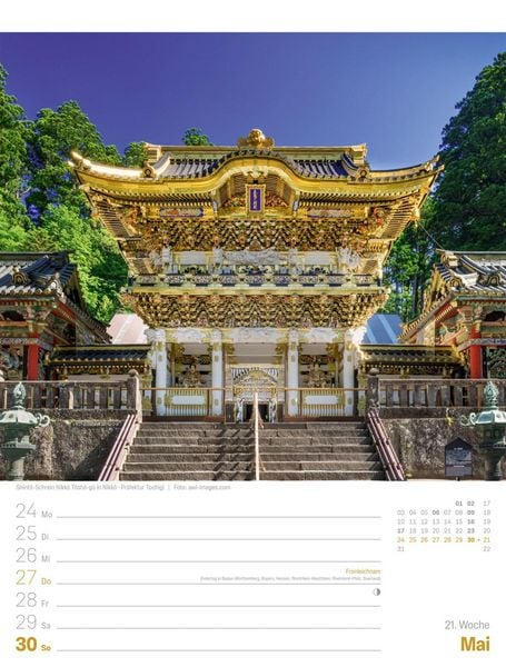 Produktbild: Japan Wochenplaner Kalender 2027 | Das Land der aufgehenden Sonne