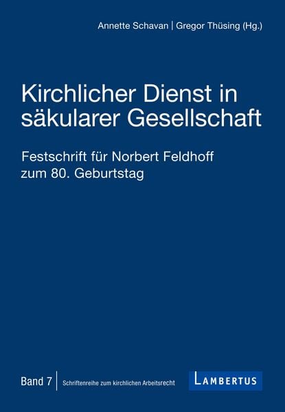 Produktbild: Kirchlicher Dienst in s&auml;kularer Gesellschaft
