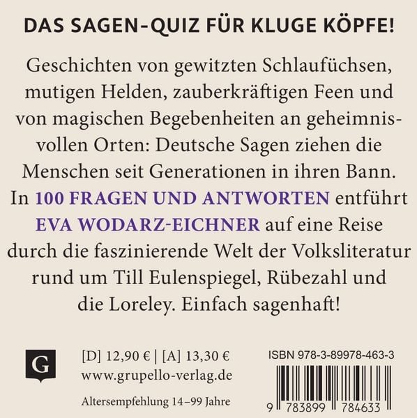 Produktbild: Deutsche Sagen-Quiz