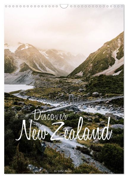 Produktbild: Discover New Zealand (Wall Calendar 2026 DIN A3 portrait), CALVENDO 12 Month Wall Calendar