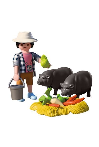 Produktbild: Landwirt mit H&auml;ngebauchschwein