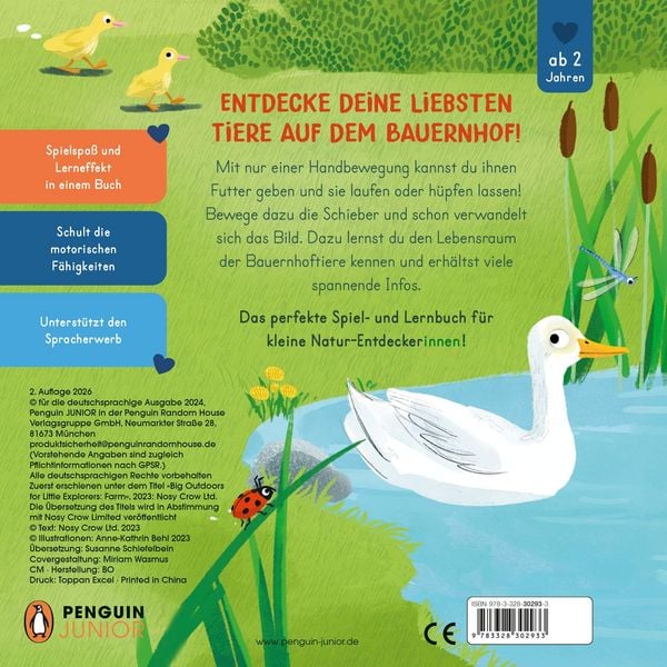 Produktbild: Komm mit nach drau&szlig;en! - Tiere auf dem Bauernhof