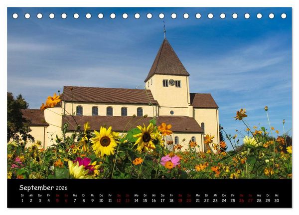 Produktbild: Traumhaft sch&ouml;ner Bodensee (Tischkalender 2026 DIN A5 quer), CALVENDO Monatskalender