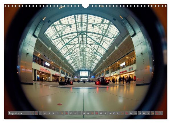Produktbild: Fisheye Fotografie (Wandkalender 2026 DIN A3 quer), CALVENDO Monatskalender