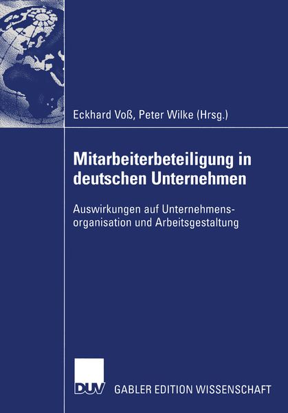 Produktbild: Mitarbeiterbeteiligung in deutschen Unternehmen