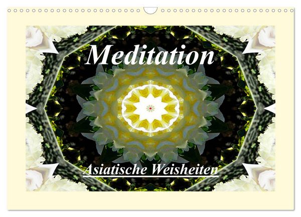 Produktbild: Meditation - Asiatische Weisheiten (Wandkalender 2026 DIN A3 quer), CALVENDO Monatskalender
