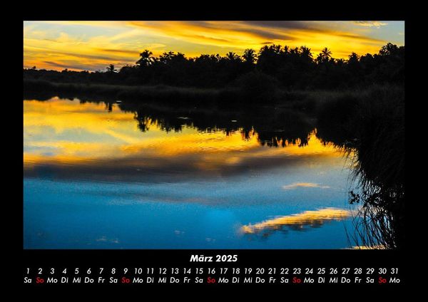 Produktbild: Die Seen der Erde 2025 Fotokalender DIN A3