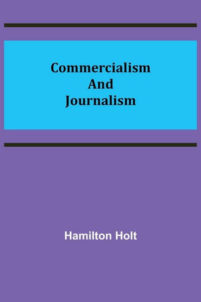 Produktbild: Commercialism and Journalism