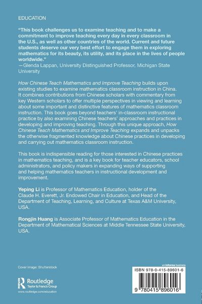 Produktbild: How Chinese Teach Mathematics and Improve Teaching