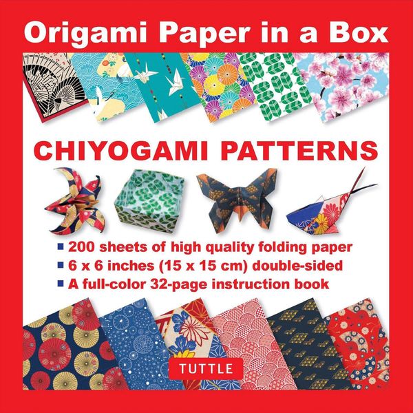 Produktbild: Origami Paper in a Box - Chiyogami Patterns