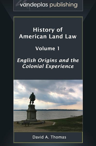 Produktbild: History of American Land Law - Volume 1