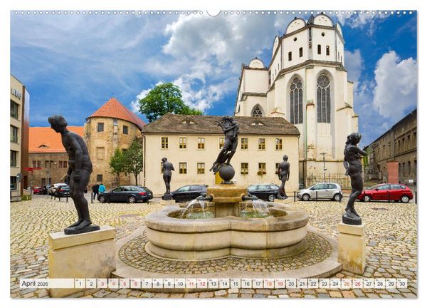 Produktbild: Halle a. d. Saale Impressionen (Wandkalender 2026 DIN A2 quer), CALVENDO Monatskalender