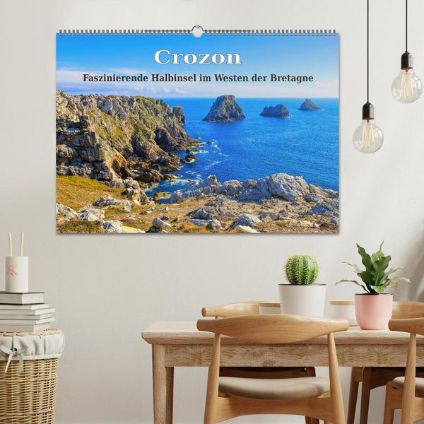 Produktbild: Crozon - Faszinierende Halbinsel im Westen der Bretagne (Wandkalender 2026 DIN A2 quer), CALVENDO Monatskalender