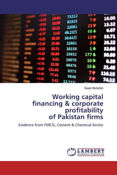 Produktbild: Working capital financing & corporate profitability of Pakistan firms