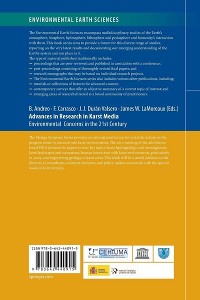 Produktbild: Advances in Research in Karst Media