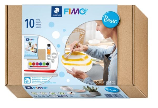 Produktbild: STAEDTLER Bastelset FIMOair 81 Set Lufttrocknende Modelliermasse