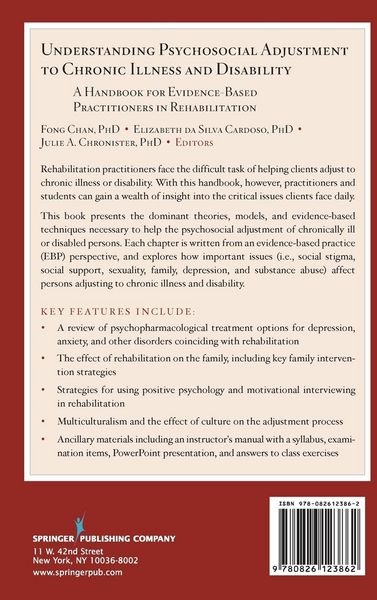 Produktbild: Understanding Psychosocial Adjustment to Chronic Illness and Disability