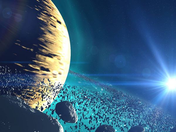 Produktbild: CALVENDO Puzzle Saturn&auml;hnlicher Planet | 1000 Teile Lege-Gr&ouml;&szlig;e 64x48cm Foto-Puzzle f&uuml;r gl&uuml;ckliche Stunden