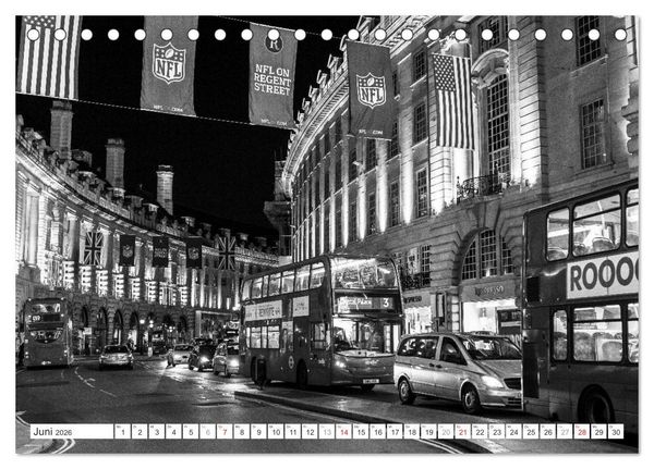 Produktbild: London Stadt an der Themse (Tischkalender 2026 DIN A5 quer), CALVENDO Monatskalender