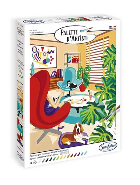 Produktbild: SENTOSPH&Egrave;RE - Malen nach Zahlen Modern Living