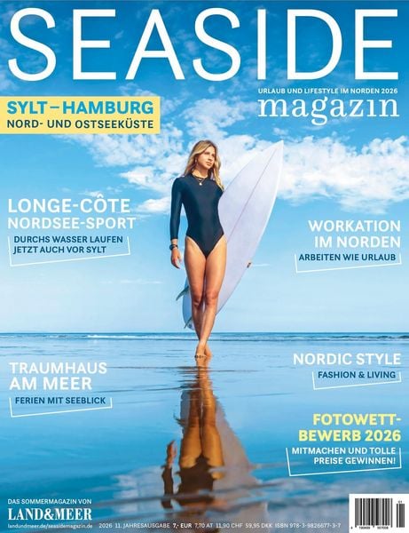 SEASIDEmagazin 2026, Taschenbuch von Maris Schaper, Land & Meer Verlags GmbH, 978-3-9826677-3-7