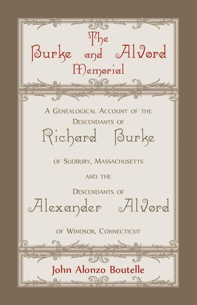 Produktbild: The Burke and Alvord Memorial