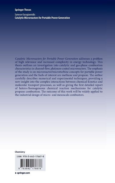 Produktbild: Catalytic Microreactors for Portable Power Generation