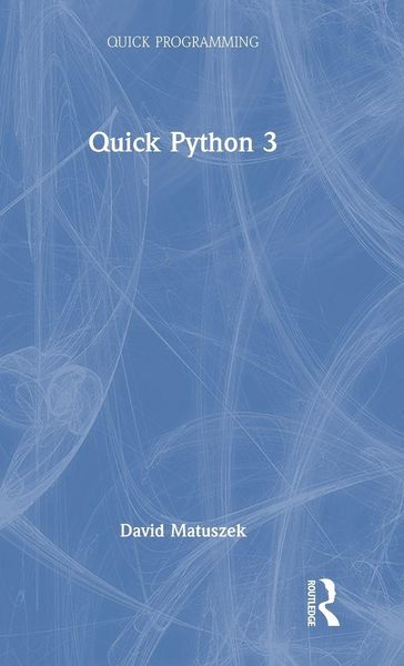 Produktbild: Quick Python 3