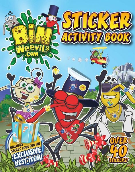 Produktbild: Bin Weevils Sticker Activity Book