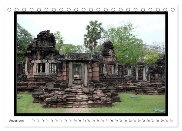 Produktbild: Thailand - auf stillen Wegen (Tischkalender 2026 DIN A5 quer), CALVENDO Monatskalender