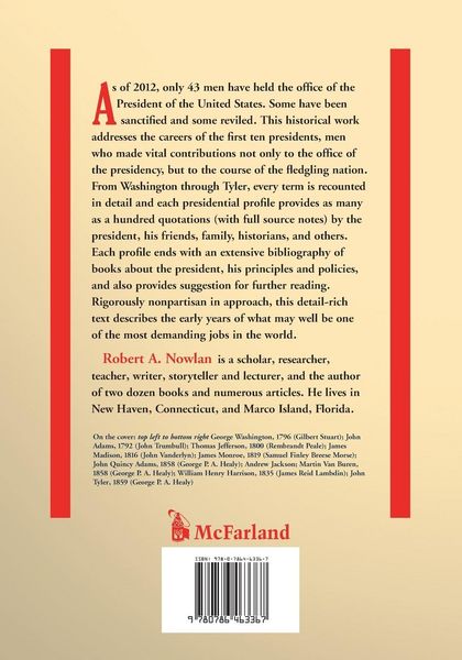 Produktbild: The American Presidents, Washington to Tyler