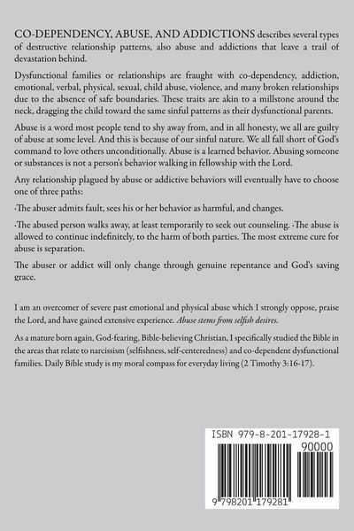 Produktbild: Co-Dependency, Abuse, and Addictions