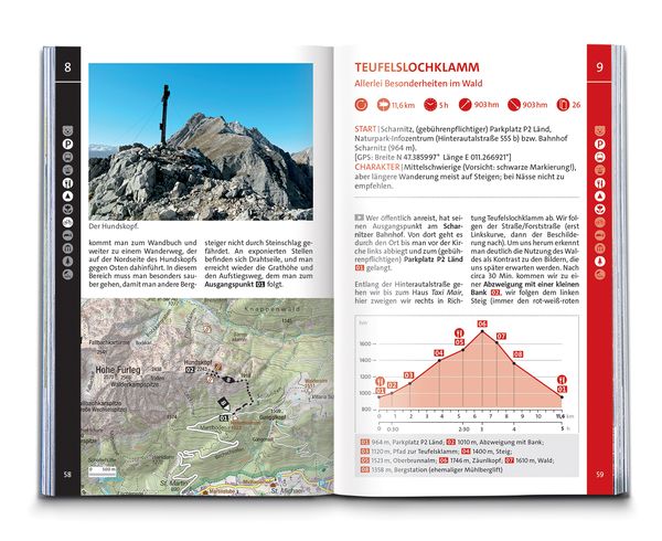 KOMPASS Wanderführer Naturpark Karwendel, 60 Touren