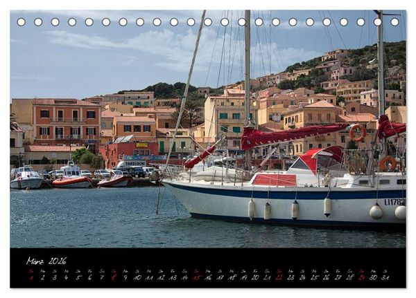 Produktbild: Der Norden Sardiniens (Tischkalender 2026 DIN A5 quer), CALVENDO Monatskalender