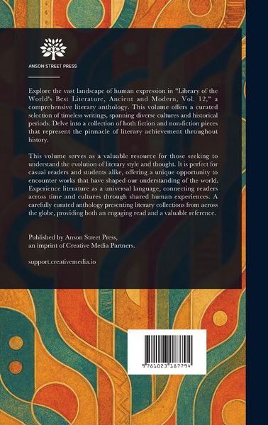 Produktbild: Library of the World's Best Literature, Ancient and Modern