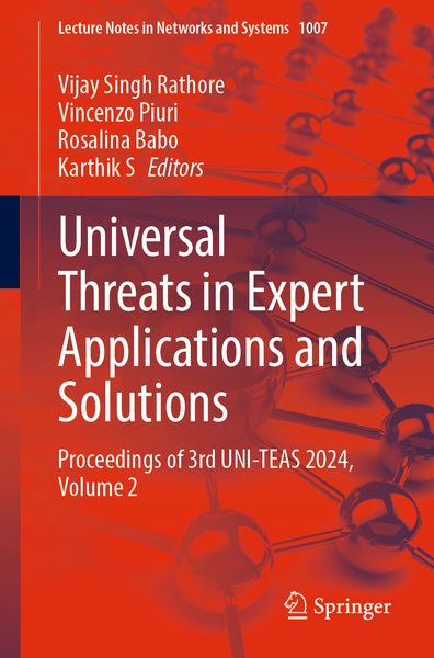 Produktbild: Universal Threats in Expert Applications and Solutions
