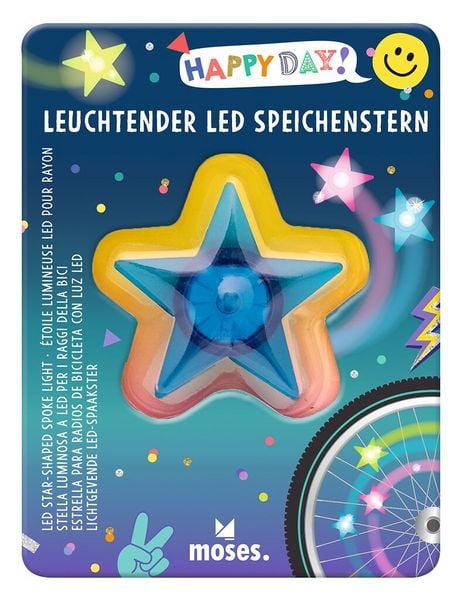 Produktbild: Happy Day Leuchtende Speichensterne LED