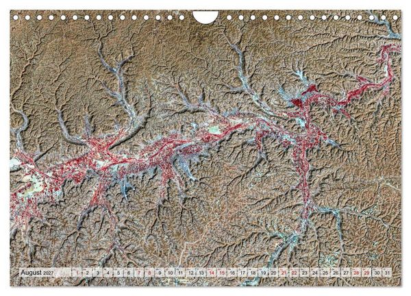 Produktbild: Sensationelle Bilder Unserer Erde - Oasen W&uuml;stenst&auml;dte Millionenst&auml;dte (Wandkalender 2027 DIN A4 quer), CALVENDO Monatskalender