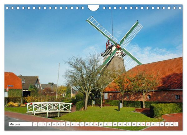 Produktbild: Erholungsort Schortens (Wandkalender 2026 DIN A4 quer), CALVENDO Monatskalender