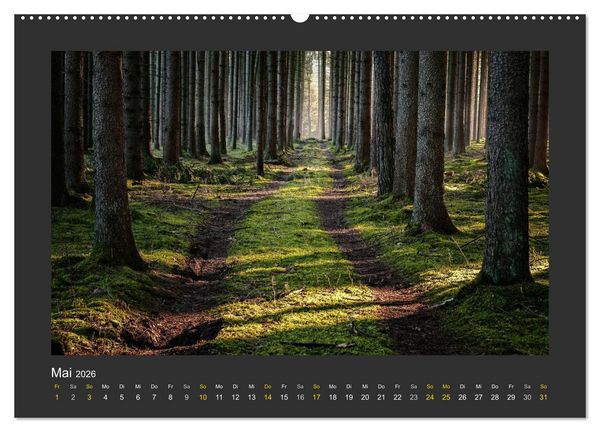 Produktbild: Poesie der Natur (hochwertiger Premium Wandkalender 2026 DIN A2 quer), Kunstdruck in Hochglanz
