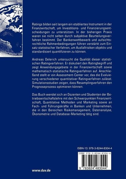 Produktbild: Robuste Ratingverfahren
